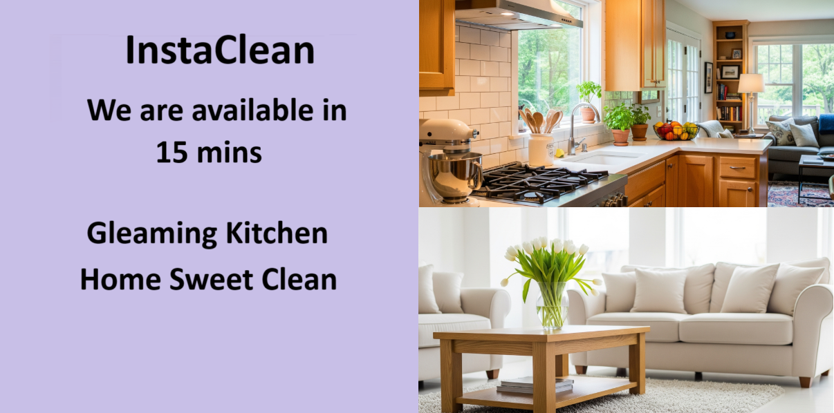 Gleaming kitchen Home Sweet Clean